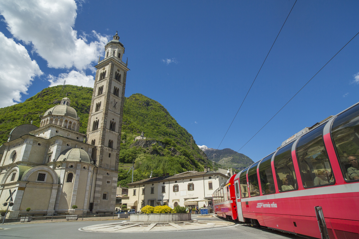 Bernina Express  Švýcarsko vlakem 7